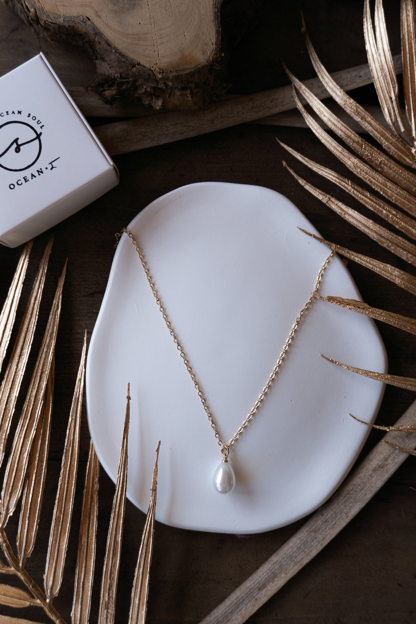 Single Pear Necklace
