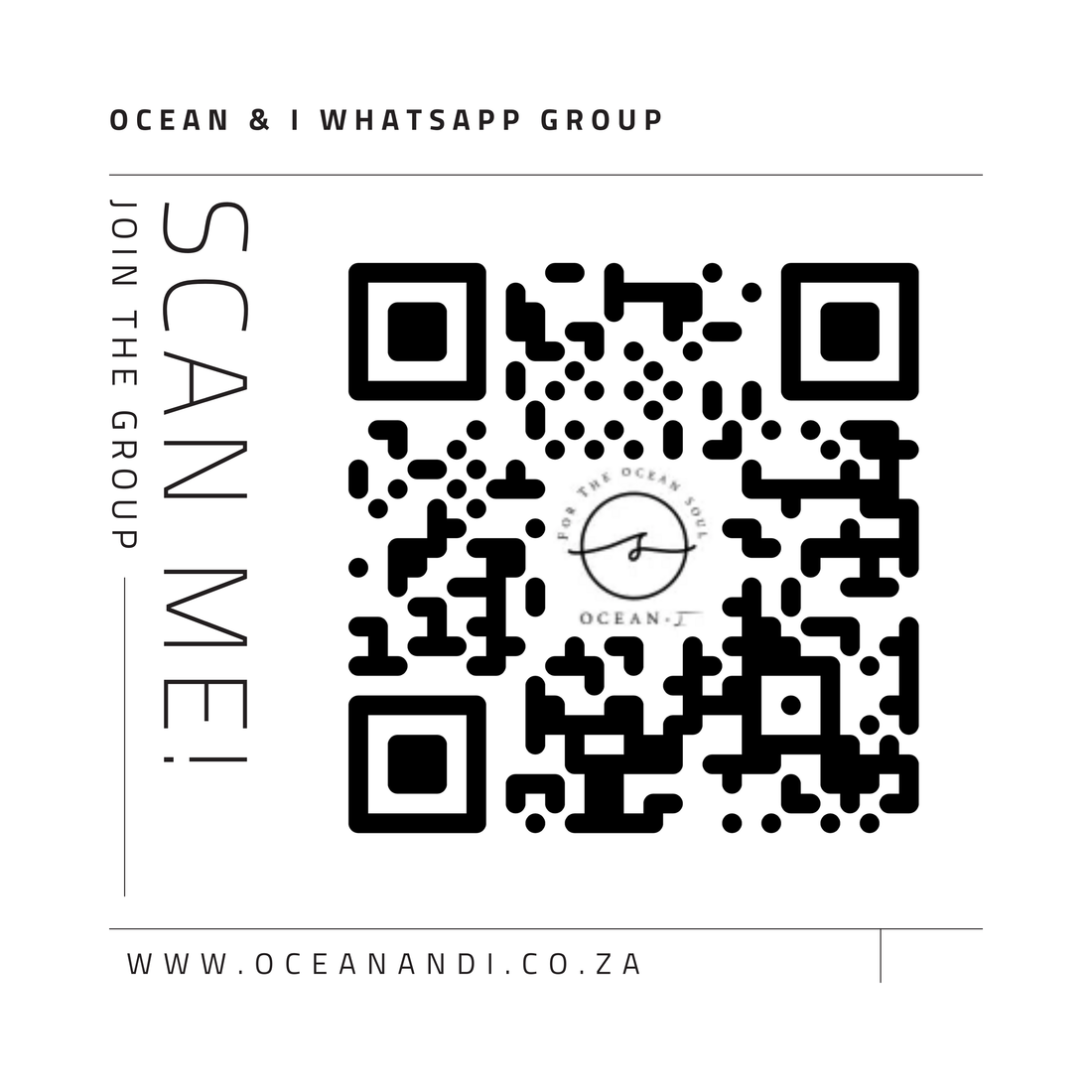 Join The Ocean + I Community! - WhatsApp Group