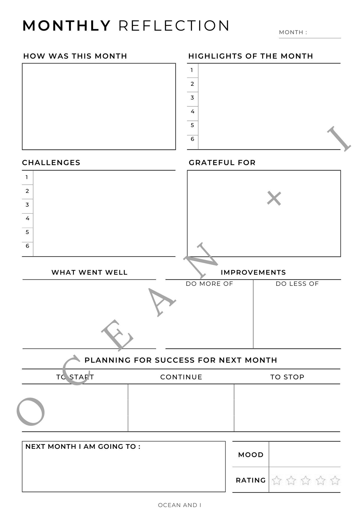 2024 GOAL TEMPLATES - Make It Happen