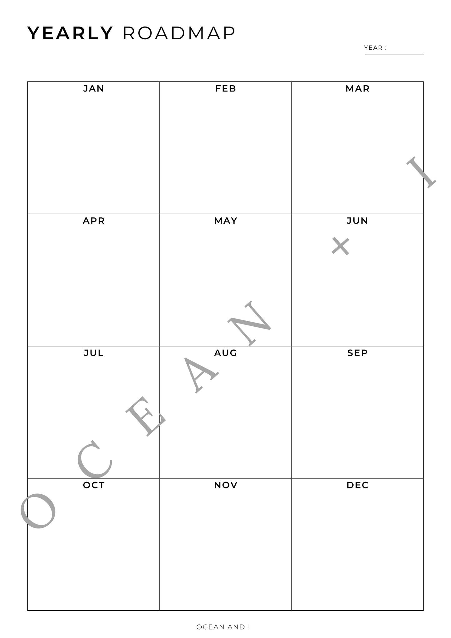 2024 GOAL TEMPLATES - Make It Happen