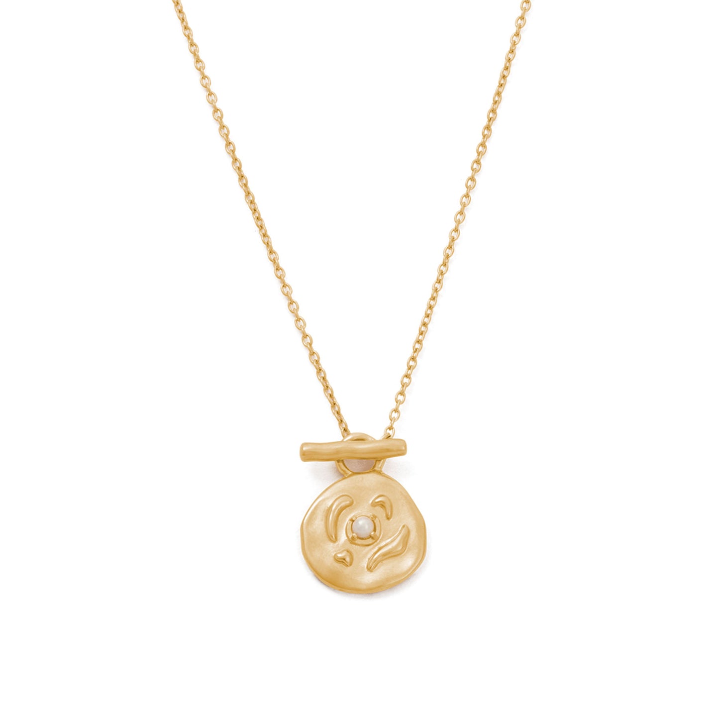 Pearl Coin Necklace