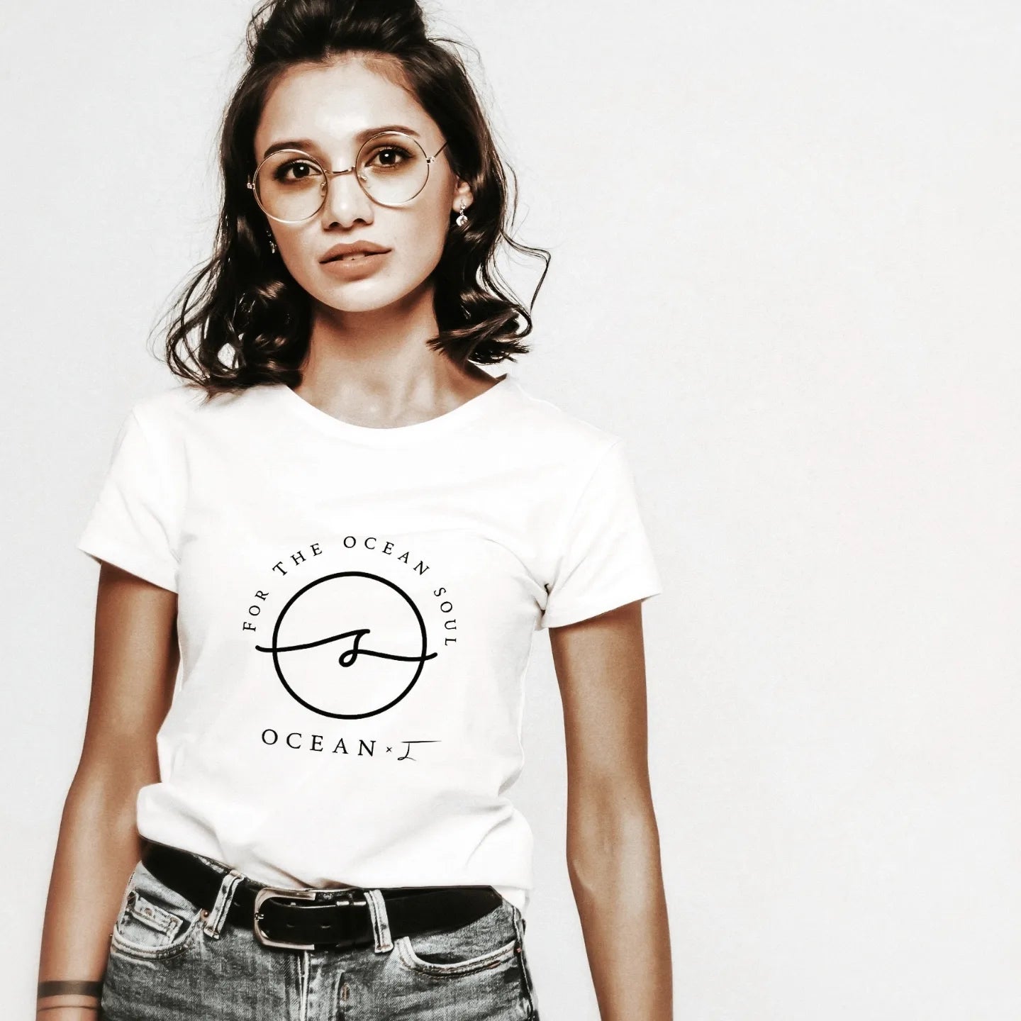 O + I Ladies Slim Fit T-Shirt