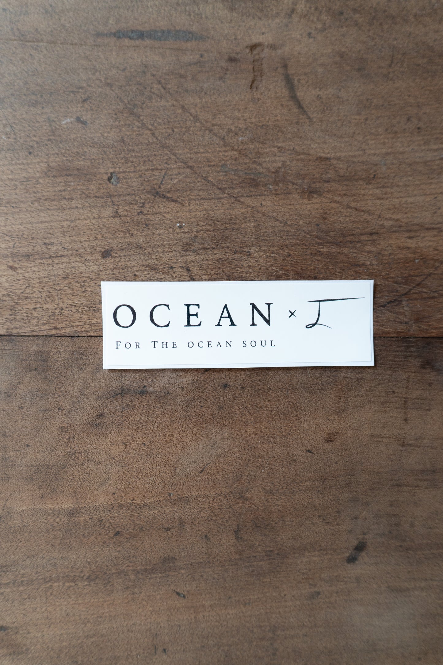 Ocean & I Small Sticker