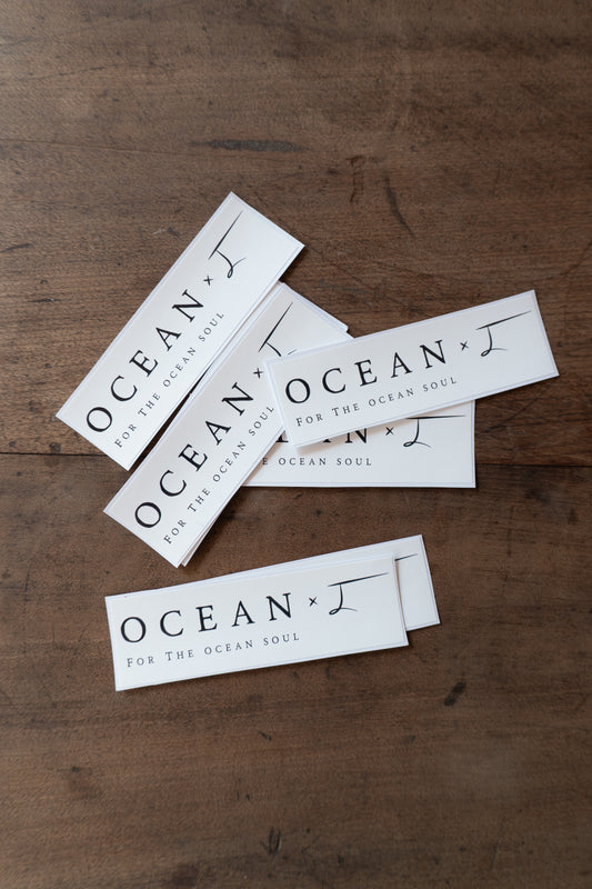 Ocean & I Small Sticker